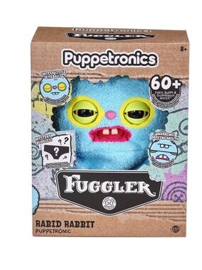 Fuggler Rabid Rabbit Puppetronic Plush NEW!!!